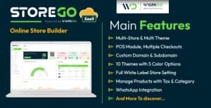 StoreGo SaaS – Online Store Builder