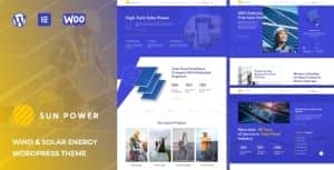 SunPower – Solar Renewable Energy Theme