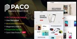 Paco – Responsive Woocommerce WordPress Digital Theme