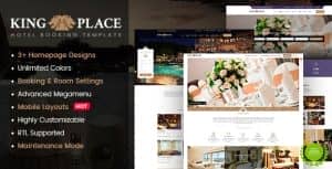 KingPlace – Hotel Booking, Spa & Resort WordPress Theme (Mobile Layout Ready)