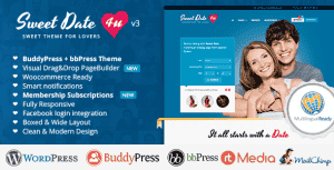 Sweet Date – More than a WordPress Dating Theme
