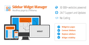 Sidebar & Widget Manager for WordPress