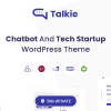 Talkie – Chatbot and Tech Startup WordPress Theme