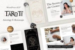 Taroti – Astrology & Horoscope Elementor Pro Template Kit