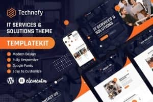 Technofy – IT Services & Solutions Elementor Template Kit