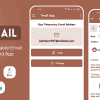 TempMail – Temporary Disposable Email Address App with AdMob Ads