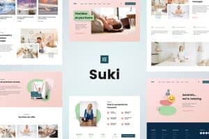 Suki – Meditation Channel Elementor Template Kit