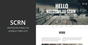 SCRN – Responsive Parallax Joomla Template
