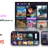AZUL IPTV XTREAM, Multiple Format, Flutter AppMobile & Android TV, Admob