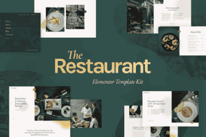 The Restaurant – Elementor Pro Template Kit