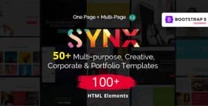 Synx – One Page Parallax