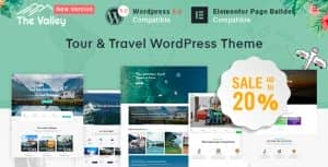 Valley – Tour & Travel Agency WordPress Theme