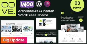Cove – Architecture & Interior WordPress Theme