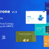 Crypdrone – ICO Crypto Landing & Cryptocurrency Website​ with whmcs Template