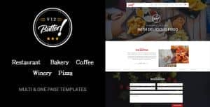 Butter – Professional Restaurant, Bakery, Coffee, Winery and Pizza HTML Layouts