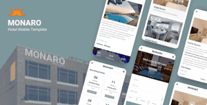 Monaro – Hotel Mobile Template