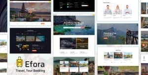 Efora – Travel Agency WordPress Theme
