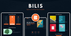 Bilis – Agency Landing Page Template