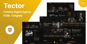 Tector – Creative Digital Agency HTML Template