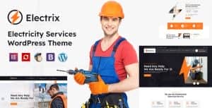 Electrik – Electricity Services WordPress Theme