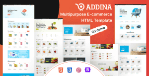 Addina – eCommerce HTML Template