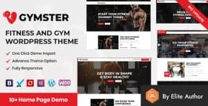 Gymster – Fitness and Gym WordPress Theme