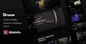 Droow – Ajax Portfolio WordPress Theme