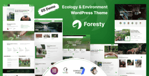 Foresty – Charity and Ecology WordPress Theme