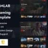 Streamlab – The Ultimate Responsive HTML5 Template for Video Streaming Websites
