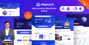Hostech – Web hosting WordPress theme