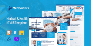 MedDoctors – Medical & Health HTML5 Template