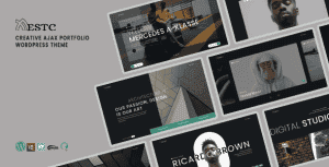 Mestc – Creative Ajax Portfolio WordPress Theme
