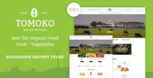 Tomoko – Organic Food/Fruit/Vegetables Responsive Shopify Theme
