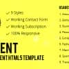MyEvent- The Upcoming Event HTML5 Responsive Template
