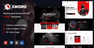 SWORD – Mixed Boxing Martial Arts HTML Template
