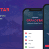 Grandstar – Multiconcept Web App UI Kit Mobile Template