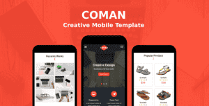 Coman – Creative Mobile Template