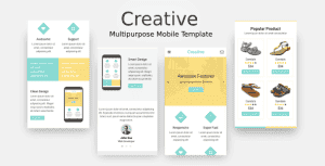 Creative – Multi-Purpose Mobile Template