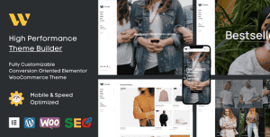 Wooma – Fashion Shop Ecommerce Elementor Theme