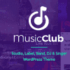 Music Club – Band & DJ WordPress Theme