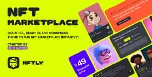 NFTLY – NFT Marketplace WordPress Theme