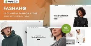 Fashaho – Clothing & Fashion Responsive Shopify Theme