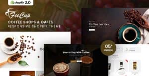 FeeCup – Coffee Shops and Cafés Responsive Shopify Theme
