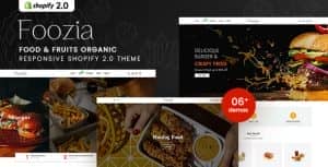 Foozia – Fast Food & Restaurant Responsive Shopify 2.0 Theme