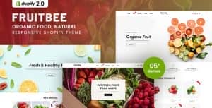 FruitBee – Organic Food, Natural Responsive Shopify Theme