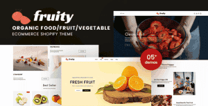 FruityFlavor – Organic Food e-Commerce Shopify Theme