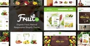 Fruit Shop – Organic Food, Natural Responsive Shopify Theme