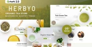 Herbyo – Organic Tea Store Shopify Theme