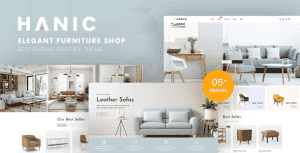 Hanic – Elegant Furniture Shop For Shopify