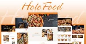 HoloFood – Fast Food & Restaurant Shopify Theme